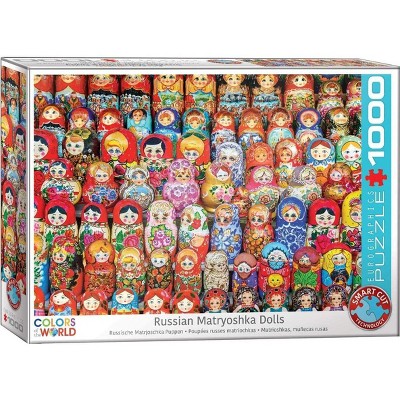 Eurographics Inc. Russian Matryoshkas Dolls 1000 Piece Jigsaw Puzzle