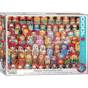 Eurographics Inc. Russian Matryoshkas Dolls 1000 Piece Jigsaw Puzzle - 1 of 4