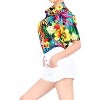HAPPY BAY Hawaiian Shirts Womens Casual Summer Beach Party Short Sleeve Vacation Tops Blouse Shirt Dressy Colorful Dress Shirts T Shirts - 3 of 4