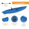 Lifetime Tamarack 100 Sit-On-Top Kayak (Paddle Included) Dragonfly Blue (91129) - 4 of 4