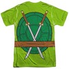 Men's Tmnt Tmnt Leonardo Costume Short Sleeve Costume T-Shirt - 3 of 4