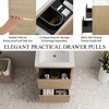 Whisen Freestanding Bathroom Vanity with Stone Resin Sink, U-Shaped Interior, 2 Soft-Close Drawers, Pre-Assembled Cabinet - 4 of 4