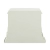 40" Adara Nightstand Antique White Finish - Acme Furniture: Rococo Style, No Assembly Required - image 4 of 4