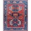 Hauteloom Kodiak Red&Blue Oriental Area Rug - 4 of 4