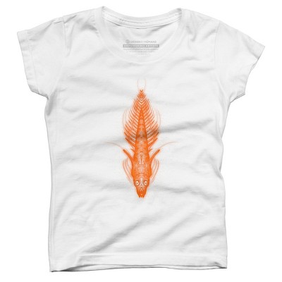 Girl's Design By Humans Prehistoric Life Form By Winters860 T-Shirt