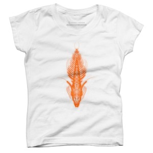 Girl's Design By Humans Prehistoric Life Form By Winters860 T-Shirt - 1 of 3