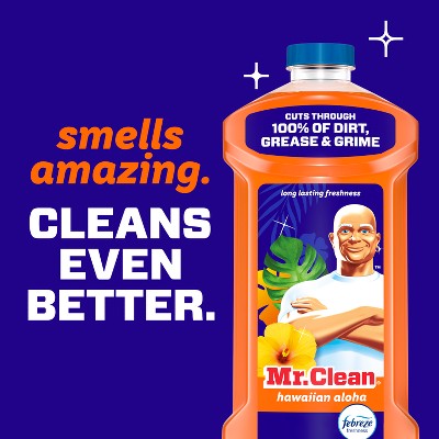 Mr. Clean Dilute Hawaiian Aloha All-Purpose Floor Cleaning Liquid - 41 fl oz