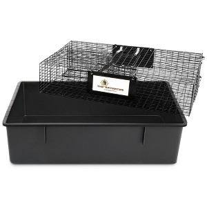 Rugged Ranch Large Metal Wire Live Catch & Release Trap Cage w/ Easy Open Top Lid & 2 Door System - 1 of 4