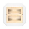 VYNXARIA Galini White Finish Game Table - 4 of 4