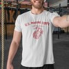 OUTSIDE THE WIRE Leatherneck for Life WW2 Vintage USMC Training T-Shirt - 2 of 2