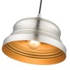 Livex Lighting Endicott 1 - Light Pendant in  Brushed Nickel - 3 of 4
