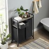 Laundry basket, laundry basket with drawers, 2 laundry sorting machines, 2 bags, 1 storage rack - 2 of 4