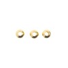 John Bead Must Have Findings Metal Gold 4mm Spacer Beads for Jewelry Making Findings, 115 Pieces - 2 of 3