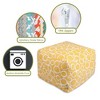 Majestic Home Goods,Ottoman Pouf Fusion - 2 of 4