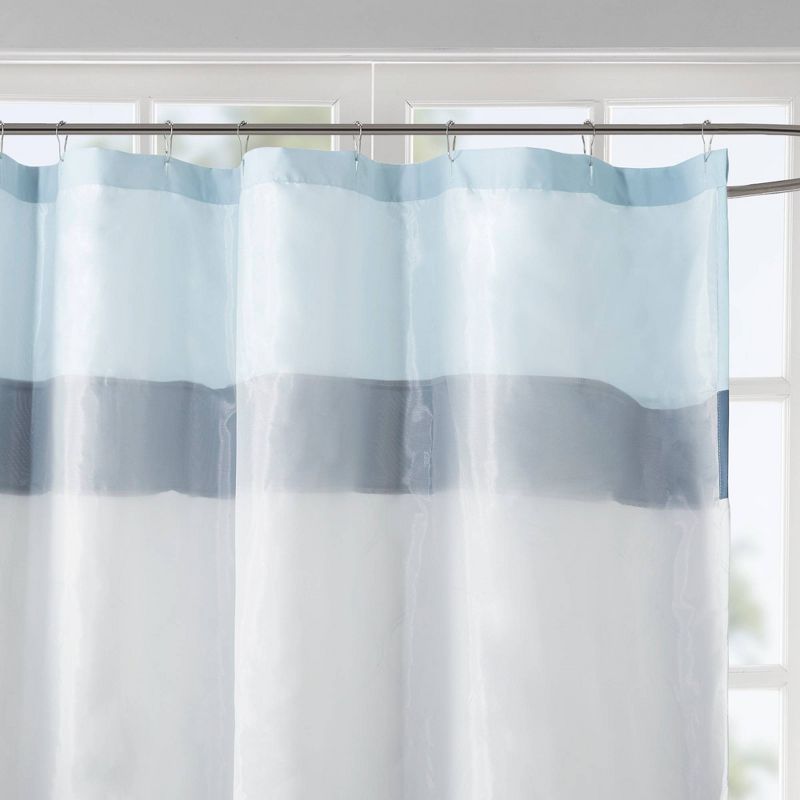 Stacie Embroidered Shower Curtain - 510 Design, 4 of 6