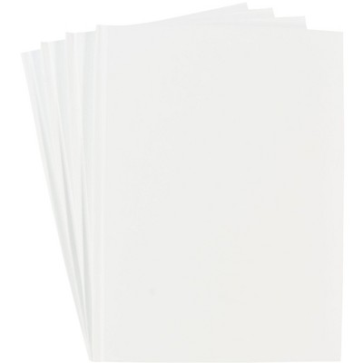 Sax Blanc Books Hardcover Sketchbooks, 28 Sheets, 8-1/4 x 11 Inches, Pack of 4