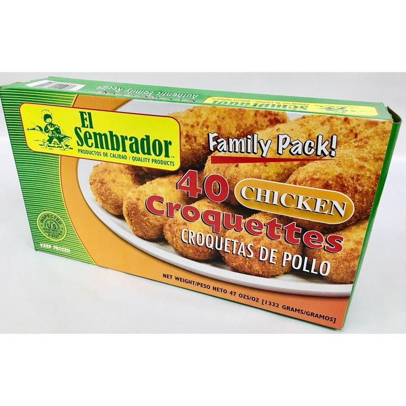 El Sembrador Chicken Frozen Croquettes - 47oz/40ct, 4 of 5