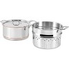All-Clad Copper Core 5 Ply Stainless Steel Cookware Set 15 Piece Sliver - 2 of 4