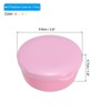 Unique Bargains Round Leakproof Lightweight Portable Soap Holder for Traveling 4 Pcs - 2 of 4