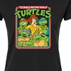Women's - Teenage Mutant Ninja Turtles - Retro Group April Fitted Graphic T-Shirt - 2 of 3