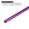 Unique Bargains Smooth Large Cocktail Coffee Juice Reusable Metal Straws 4 Pcs - 3 of 4