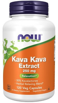 Kava Kava 250mg 30% Extract by Now Foods  -  120 Capsule