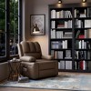 Oversized Swivel Recliner Chair with Heat & Massage - 360° Rotation Manual Rocking Chair - 3 of 4