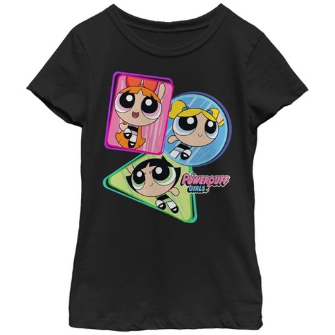 Girl's The Girls Superhero T-shirt Black - Small : Target
