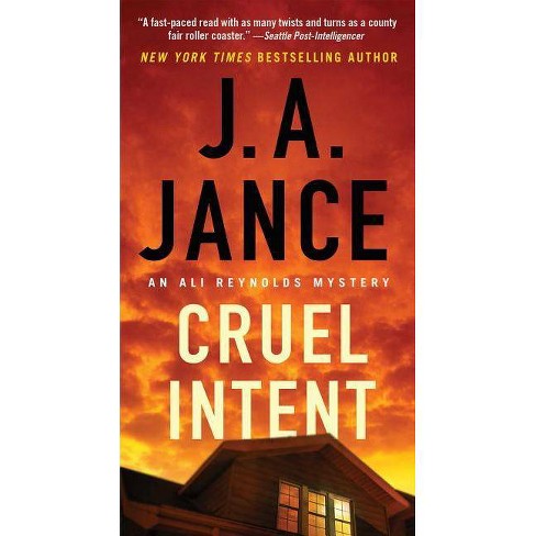 Cruel Intent Volume 4 Ali Reynolds By J A Jance Paperback Target