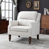 YOUNIKE 30.31” W Oversized Accent Chair Velvet Upholstered Armchair Single Office Chair With Solid Wood Legs for Living Room/Bedroom - 2 of 4