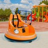 Toddlers Bumper Car, 12V Ride On Toy Car for Kids, Electric Ride On Car w/Remote Control, Baby Bumping Toy Car 2 Speeds, LED Lights, 360 Degree Spin - 3 of 4