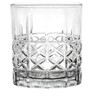 11 Ounce Double Old Fashion Drinking Glass-Textured Cut Glass, Set of 6 - 3 of 4
