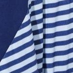 navy french blue stripe
