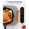 Kismile Electric Warming Tray,3 Temp Settings, Rollable Portable Food Warming Mat, Ideal for Gatherings, Parties, Food Warmer - 2 of 4