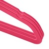 Casafield 14" Velvet Kid's Hangers for Children's Clothes, Set of 100 - 3 of 4