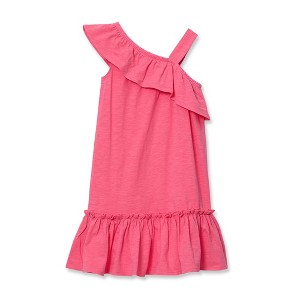 princess polly baby blue dress Pink Mermaid Asymmetrical Ruffled Mother of the Bride Dress main image 1