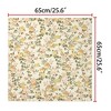 INSPIRE CHIC Women's Chiffon Scarves Floral Print Square Neckerchief 25.6" X 25.6" - 3 of 4