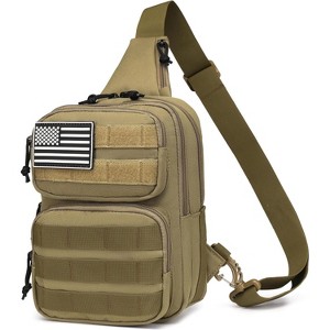 Tactical Crossbody Bag for Men - Durable Sling Bag with Cross Body Design EDC Shoulder bag - 1 of 4