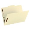 Smead Fastener File Folder, 2 Fasteners, Reinforced 1/3-Cut Tab, Letter Size, Manila, 12 per Pack (11537) - 4 of 4
