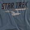 Star Trek Entreprise Logo Adult T-Shirt Slate - 2 of 4