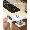 HUANUO 40"x24" Electric Standing Desk, Adjustable Height, 4 Memory Settings, Headphone Hook & Cable Manager for Home Office - 3 of 4