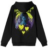 The Exorcist You Possess My Heart Long Sleeve Black Adult Hooded Sweatshirt - 3 of 4