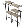 CuisinSmart 5-Tier Laundry Room Shelves, Heavy Duty Washer Dryer Shelf, Freestanding Laundry Drying Rack for Home balcony - 4 of 4