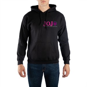 Jojos Bizarre Adventures Manga Series Mens Black Hoodie - 1 of 2