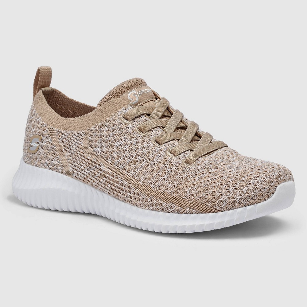 S Sport By Skechers Women's Resse Performance Sneakers - Taupe 8, Brown