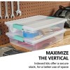 Plastic Storage Containers ((Large - 14 X 11.5 X 3)) - 4 of 4
