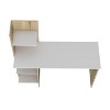 NicBex 47.2 Inch Home Office Desk with  4 Shelves for Study Room,Bedroom and Office - 4 of 4