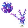 Unique Bargains Plastic Artificial Water Plants Aquarium Decorations Purple 7.28" Heigh 1 Pc - 3 of 4