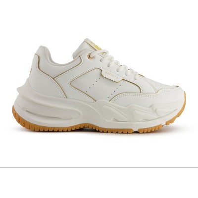 Женские кроссовки Andrea Women’s Fashion Platform Sneakers with Elevated Sole 90418 WHITE 9 — фото 2