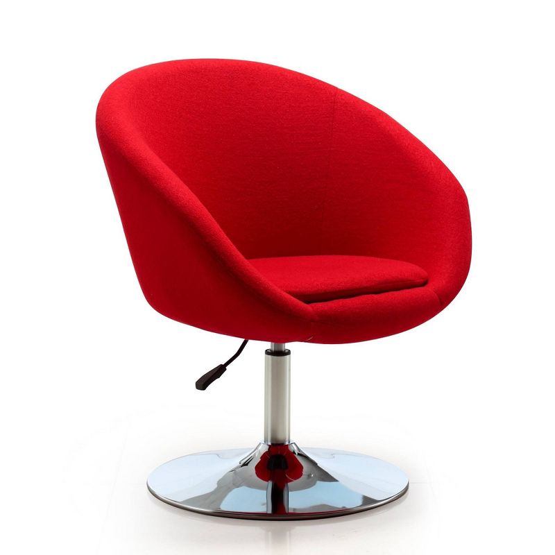 Set of 2 Hopper Wool Blend Adjustable Height Chairs - Manhattan Comfort, 3 of 7